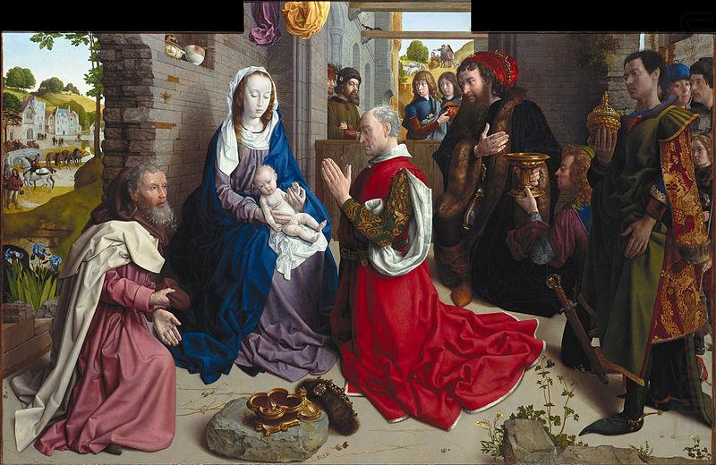 Hugo van der Goes The Adoration of the Kings china oil painting image